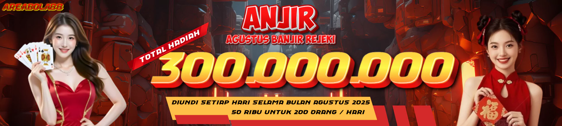 Promo Member Baru AREABOLA88 - Bonus 50% untuk Semua Provider Slot